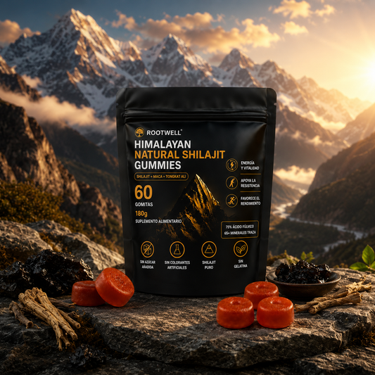 HIMALAYAN NATURAL SHILAJIT GUMMIES (Energía y Apoyo al Metabolismo)