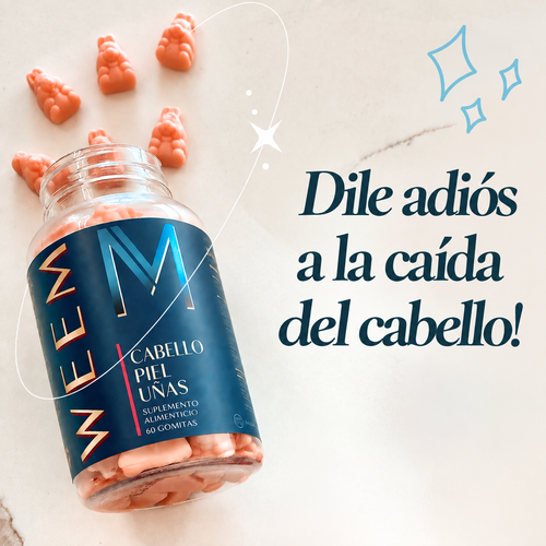 Gomitas WEEM + Biotina - Fortalece Cabello y Uñas