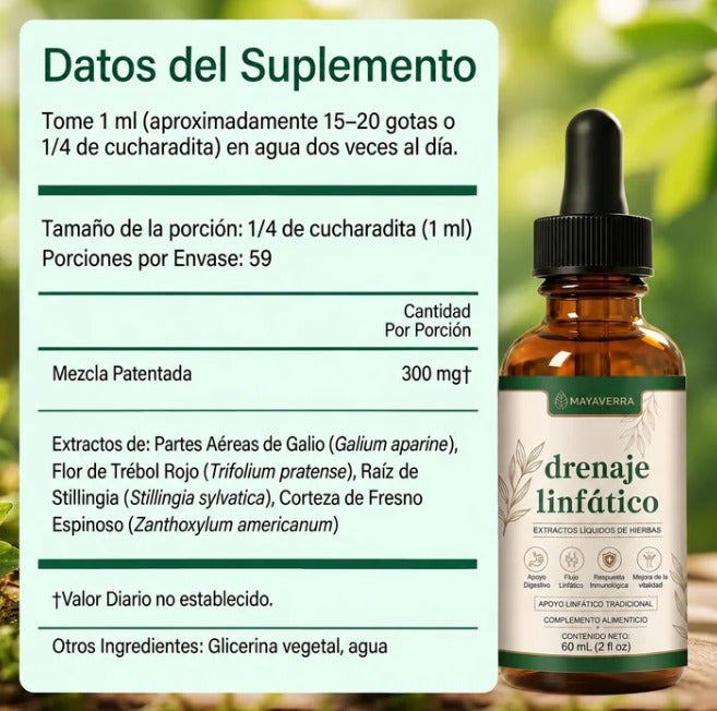Drenaje Linfático - Mayaverra  60ml