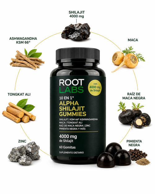 SHILAJIT GUMMIES + Maca Negra (Chao al viagra)